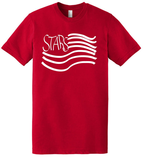 Super Soft American Apparel Tee - Stars and Stripes - Adoroze Designs